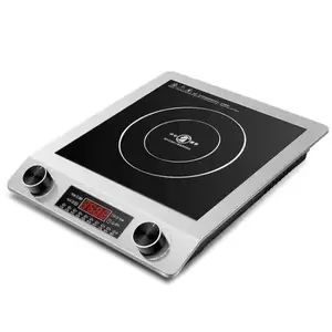 3500W Commercial Stainless Steel Induction Cooker High Power Energy Saving Cooktop for Home Wok Stir-fry
