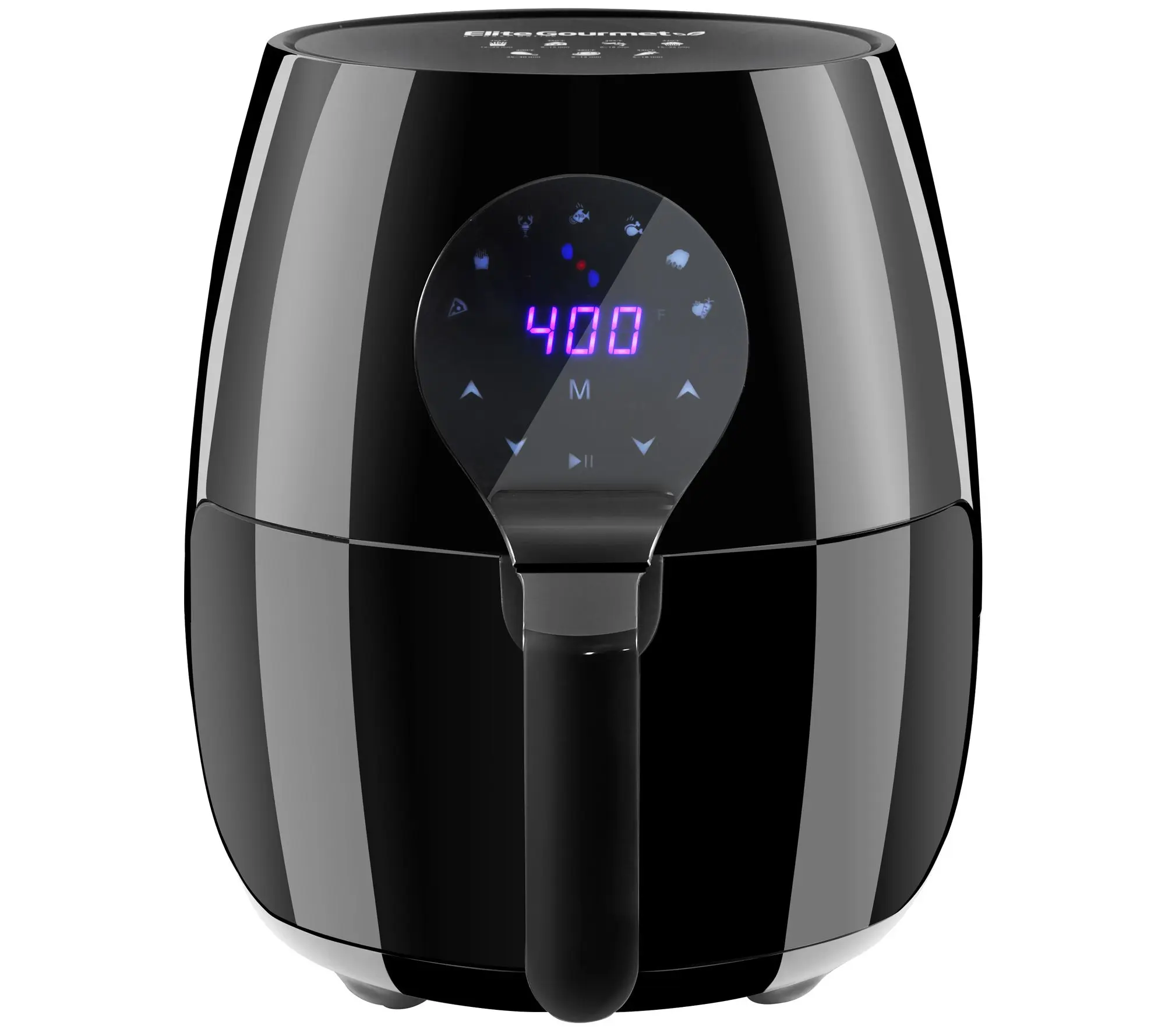 Elite Gourmet 7 Menu Functions 5.3-qt Digital Air Fryer