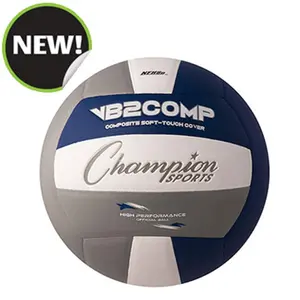 212 MAIN 8.25 in. VB Pro Comp Series Volleyball Balls - Gray, Blue & White, Official Outdoor Volleyball Ball