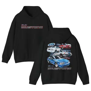 1979 To 1993 Ford Mustang 5.0 Hoodie, Men Women Hoodie Classic Cars Collection, Racing Car Fan