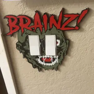 Zombie Decorative Light Switch Cover - Multiple Colors, Unique Design, High-Quality Finish Modern