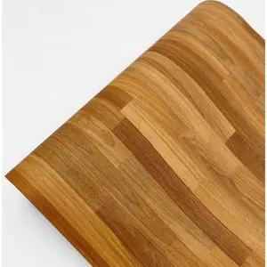 Light Brown Butcher Block Contact Paper for Countertops - Waterproof Self Adhesive Kitchen Countertop Wallpaper - Peel and Stick Wood for Desk, Counter, Walls