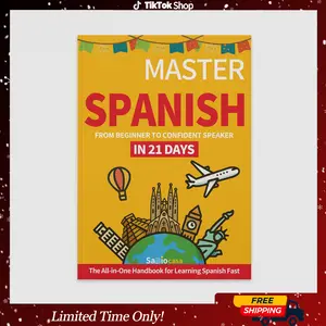 2026 Edition Professional Level Master Spanish in 21 Days - Complete Audio Courses and Real Sentence Practice Book, suitable for beginners, suitable for gifts,Language Enthusiast,Textbook Language,textbooks, Mother's Day gift! Happy Mother's Day!