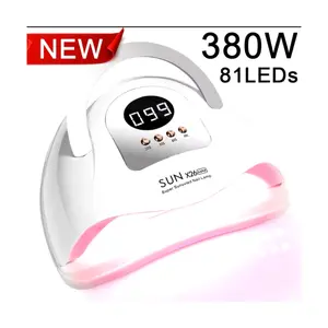 SUN 5s Plus Professional Nail Drying Lamp for Manicure - 380W UV LED Nail Lamp with Auto Sensor