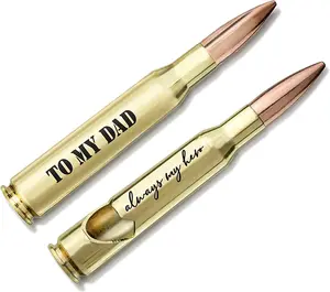 Birthday Gifts for Dad -  Bottle Opener - Real  Casing -Father Gifts from Daughter, Son - Engraved Dad Gifts for Men - Birthday Presents for Dad in Deluxe  Box