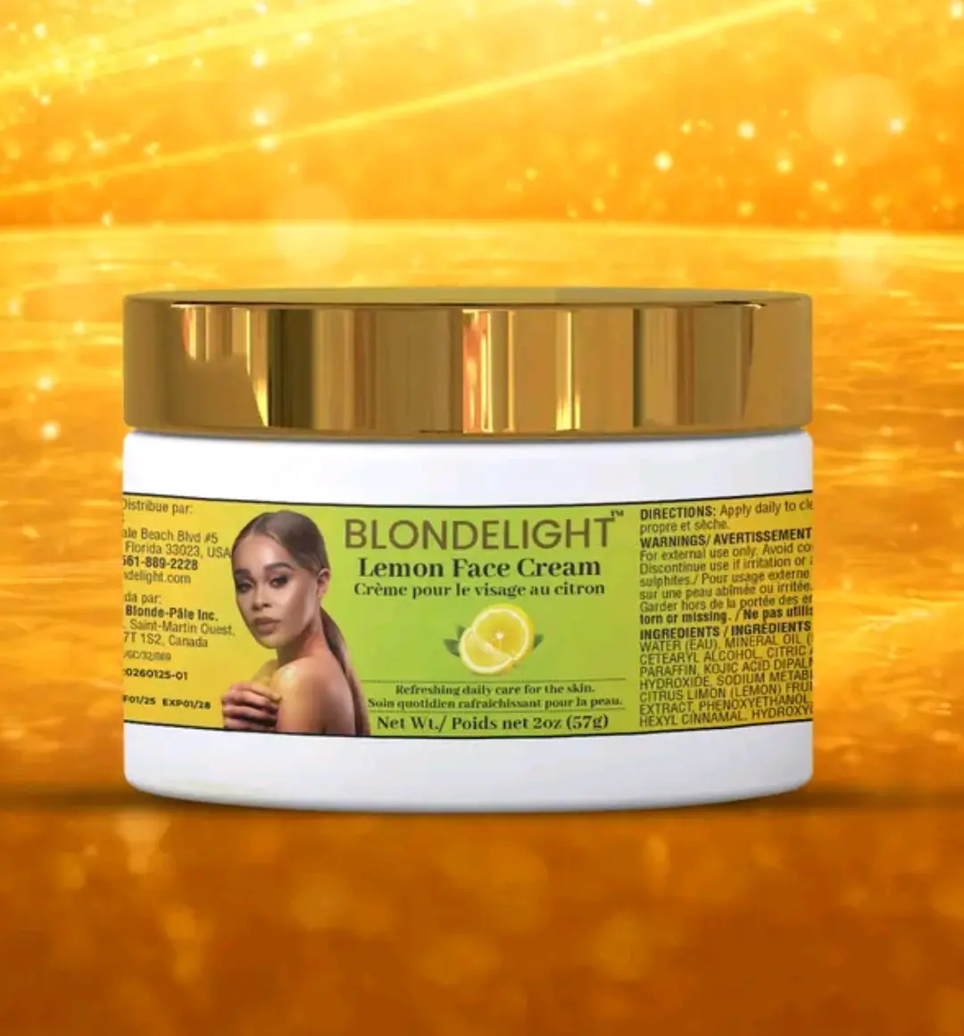 Lemon BlondeLight Face Cream 2oz,  Blondenators, worldcashop usa - blondedyferdinand, blondesnap Body Care