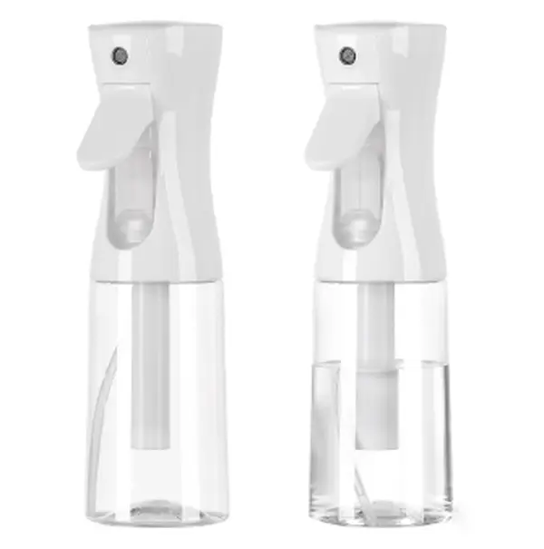 2 Pack Continuous Spray Bottles - Ultra Fine Mist Sprayer | 6.8 OZ Water Spray Bottle for Hair, Cleaning, Plants, Pets, Salons Fragrance Hairstyling Beauty