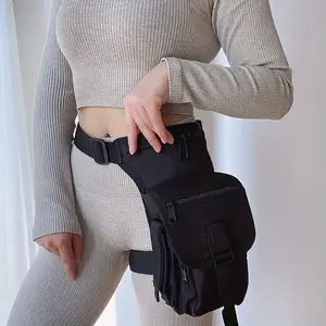 Multifunctional Thigh Bag, Outdoor Sports Thigh Bag for Men and Women, Versatile Thigh Bag for Outdoor Activities, Motorcycle Riding, Hiking, Workout Sport Bags, Waist Slip Pocket