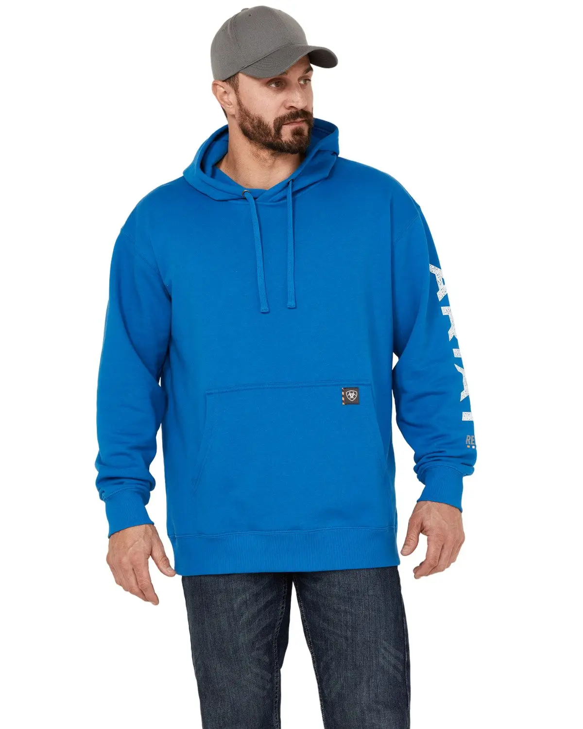 Ariat Men's Rebar Roughneck Pullover Hooded Sweatshirt - 10052720