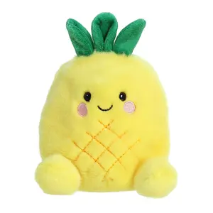 Palm Pals Adorable Perky Pineapple 5 inch Yellow Mini Soft Plush Collectable Stuffed Animal