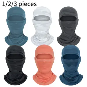 2026 model Balaclava Face Mask Ice Silk Cooling Gaiter for Men Women UPF 50+ Sun Protection Breathable Hood for Cycling Motorcycling Fishing Hiking Running Tactical, Protective Gear Summer Outdoor Headwear Lightweight Windproof Cover Mask 6 Colors