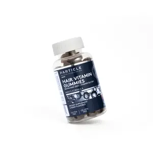 Particle Hair Vitamin Gummies for Fighting Hair Loss | Edible Supplement with Biotin & Zinc for Stronger, Thicker Hair