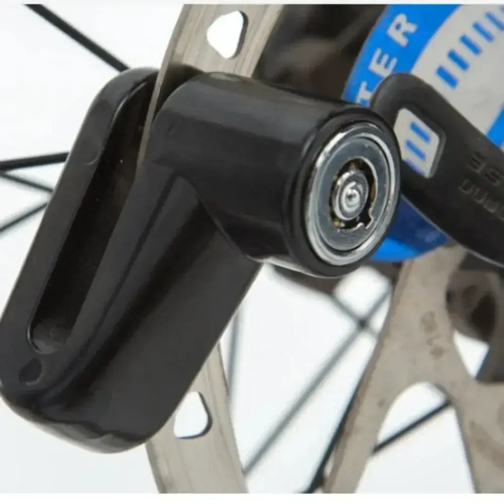 Anti-Theft Lock Electric Scooter Disc Brake Lock with Steel Wire Bicycle Mountain Bike Motorcycle Disc Lock Safety Theft Protec NONE
