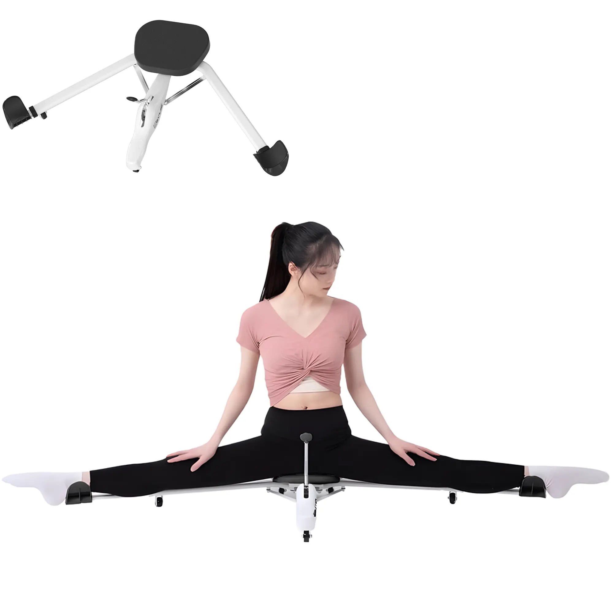 SEANLEECORE Full-Split Stretching Trainer - Adjustable Flexibility Equipment, Portable Home Gym, Strength Training Accessory for Ballet, Yoga, Home Gym Use, 300 lbs (136 kg) Weight Capacity,summerwins,summer