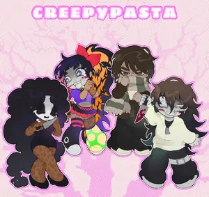 Creepypasta Keychains: Jeff the Killer, Jane the Killer, Nina the Killer, Homicidal Liu
