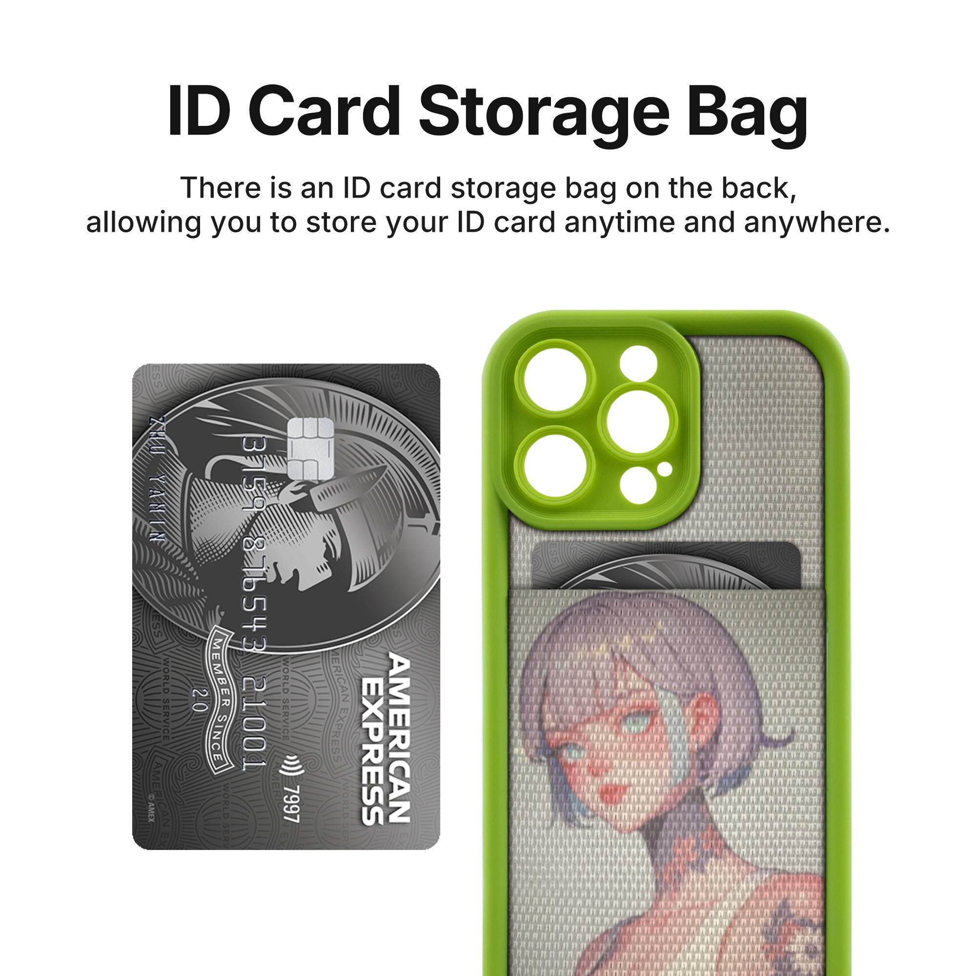 Custom Phone Case with Dual-Layer Back Card Slot for iPhone 16 / 15 / 14 / 13 Pro Max Plus – Personalized Photo Case, Shockproof Protective Cover