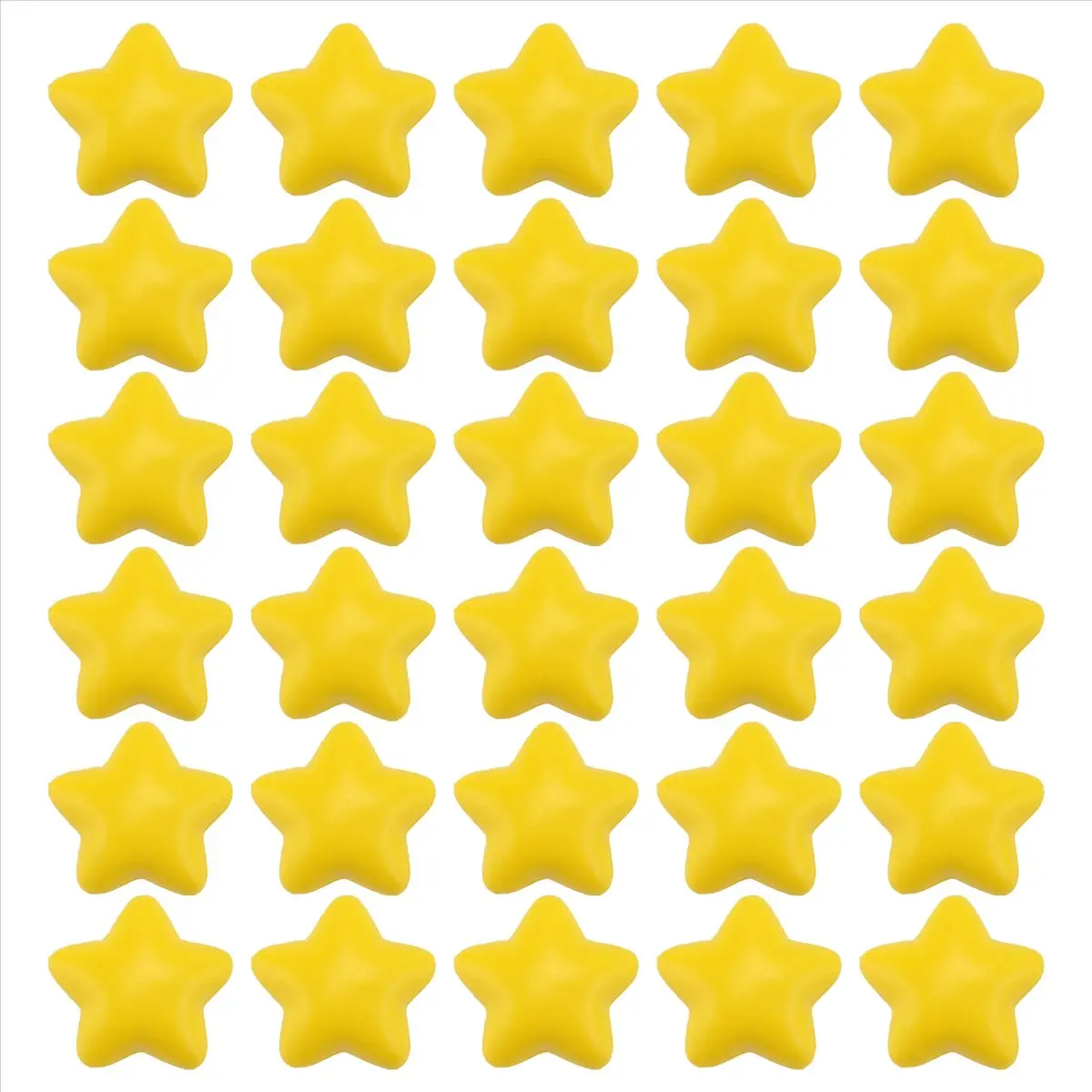 30Pcs Star Stress Ball Bulk Stress Relief Balls Mini Foam Stress Ball for School Carnival Reward,Student Prizes