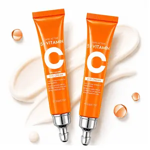 5X Vitamin C Eye Cream, Hydration-Focused Eye Care Formula,Lightweight Daily & Night Moisturizer for the Eye Area, Helps Keep Skin Around Eyes Feeling Soft, Smooth & Well-Conditioned with Gentle Nourishing Care