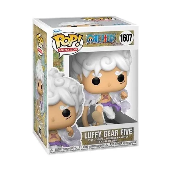 Funko One Piece Luffy Gear Five Funko Vinyl Figure #1607 Animation Collectible Toy Series One Piece Character Luffy Gear Five Collectible Toy