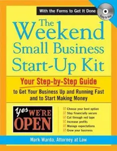 USED-The Weekend Small Business Start-Up Kit by Mark Warda (Paperback)