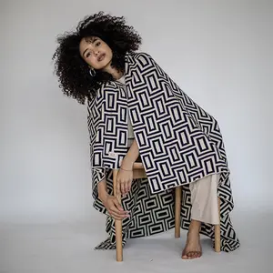 Galaxy Organic Cotton Throw Blanket