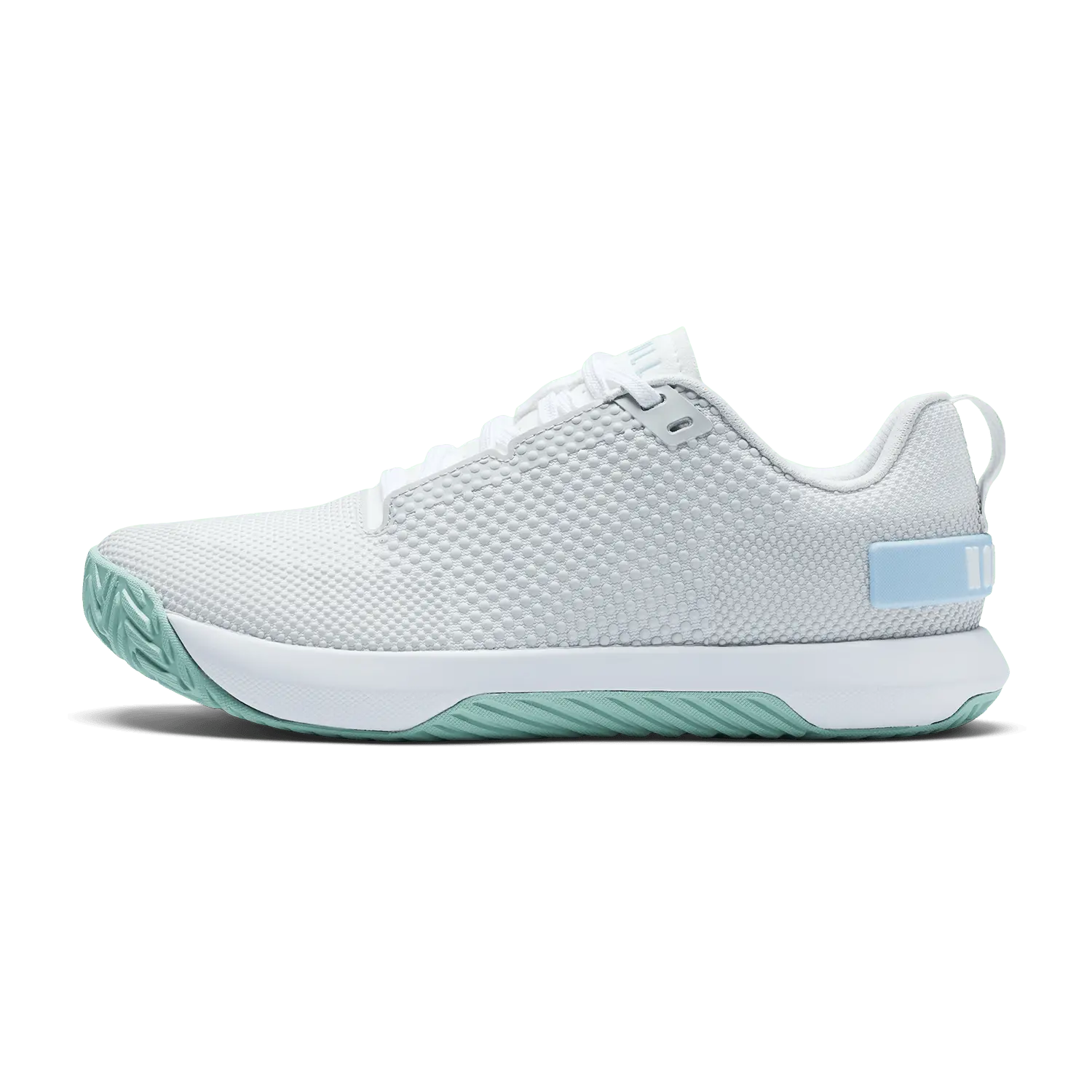 NOBULL Women's Outwork Flex Shoe in Classic White Surf Spray - OG Strength Training Shoe, Durable Gym Trainer, Lifting Sneaker