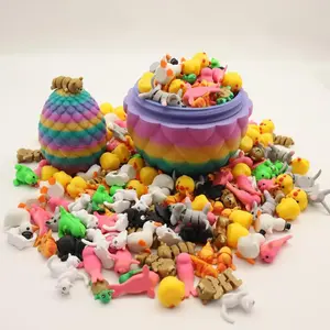 3D Printed Colorful Animal Kingdom Models, Set of 100 or 20, Exquisite Design, Bright Long-Lasting Colors, Room Decor, Garden Ornaments, Aquarium Accessories