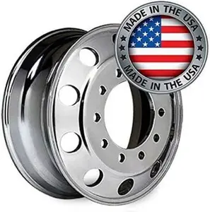 24.5 Inch Accuride Accu-Lite 10 Hole Aluminum Wheel - Drive Or Steer