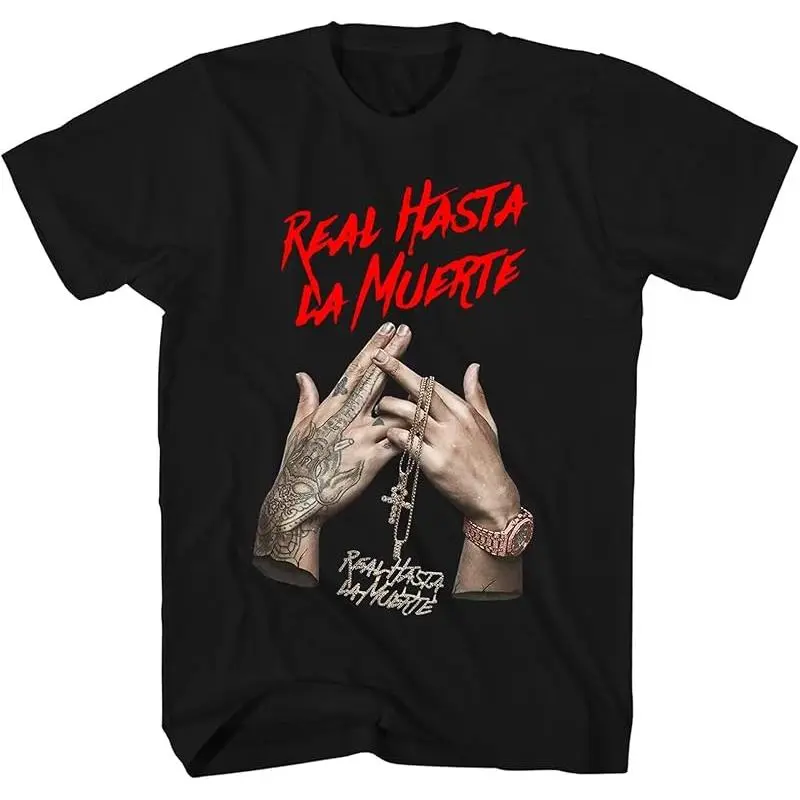 Real Hasta La Muerte Shirt Funny Graphic t Shirts for Men Women Mujer t Shirt top  weightUrban Style