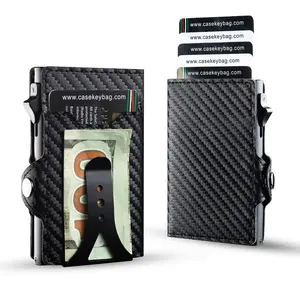 Men's gifts, Father's Day gifts, travel souvenirs, 2026 holiday gifts, unisex walletspersonalized wallet,wallet murah,RFID Blocking Smart Wallet with ID WindowMen Wallet,Money Clip Wallet Slim For Gift Men 9Cards, no-reason return policy