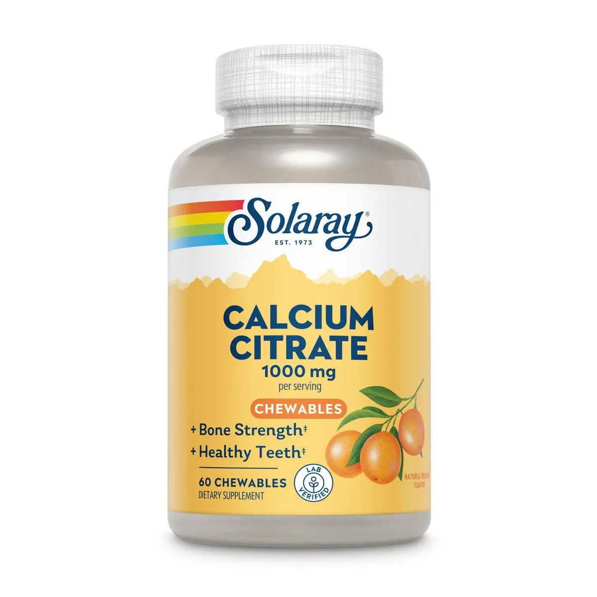Calcium Citrate Chewables - Orange 1000mg