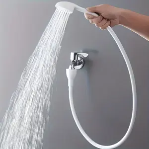 1pc Sink Hair Washing Rinser, Portable Sink Shower Head with Flexible Hose, Faucet-Mounted Hair Rinser Tool to Simplify Home Hair Washing, Ideal for Pregnant Women, Postpartum Moms, Elderly & All Ages