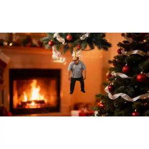 It’s Always Sunny in Philadelphia, Frank Reynolds Christmas Ornament Set | Funny Meme Gift | Danny DeVito Decoration