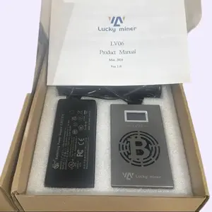 Bitcoin Miner Lucky Miner LV06 BTC Machine 500GH/S BM1366 WiFi SHA-256 Asic Chip Algorithm BTC BCH BSV DGB