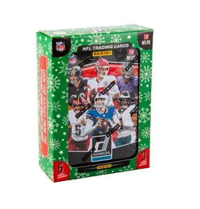 2025 Panini Donruss Football Trading Card Holiday Tin