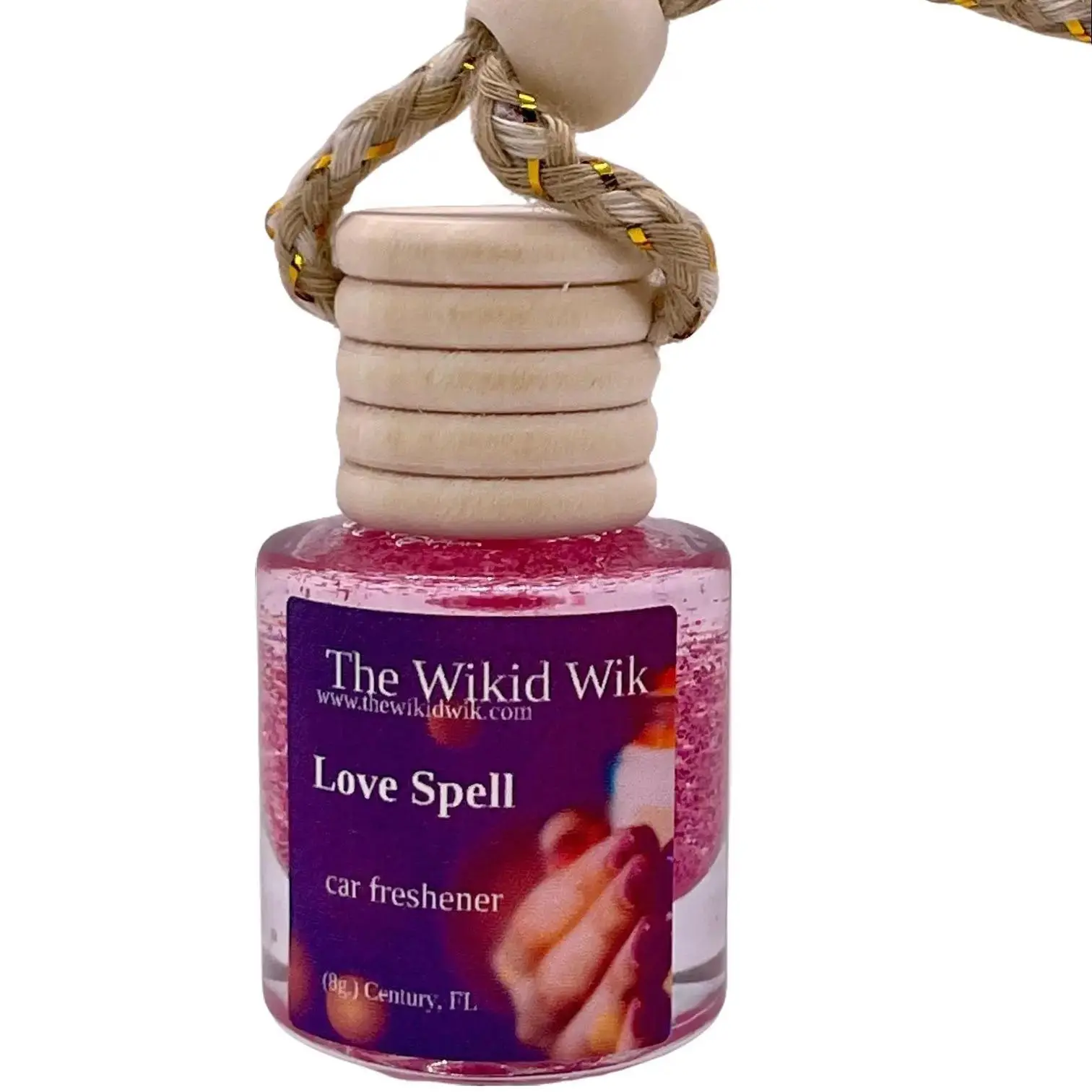 Love Spell - Car Freshener/Diffuser...Sweet, flirty, and irresistible — like a feel-good scent that instantly lifts the mood every time you drive.