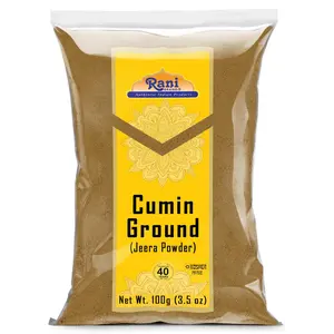 Rani Cumin (Jeera) Powder Spice 100g (3.5oz) ~ All Natural | Vegan | Gluten Friendly | NON-GMO | Indian Origin