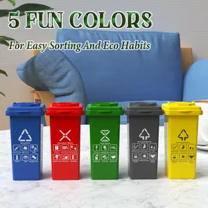 Portable "roll-up" case.Convenient storage.Ready to use anytime.Ideal for storing "roll-up"The mini trash can has a stylish and fun design and is easy to carry. Enjoy one anytime,anywhere!