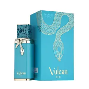 Fragrance World French Avenue Vulcan Feu Eau de Parfum, 100ml (3.4 oz) | Long-Lasting Unisex Perfume
