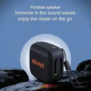 Outdoor Bluetooth-compatible Speaker & Portable Charger, Waterproof Wireless Speaker with Power Bank Function, Ideal for Travel & Adventures