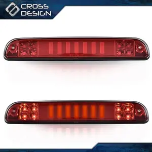 CROSSDESIGN LED Third 3rd Brake Light Fit For 93-11 Ford Ranger 99-16 F-250 F-550 Super Duty