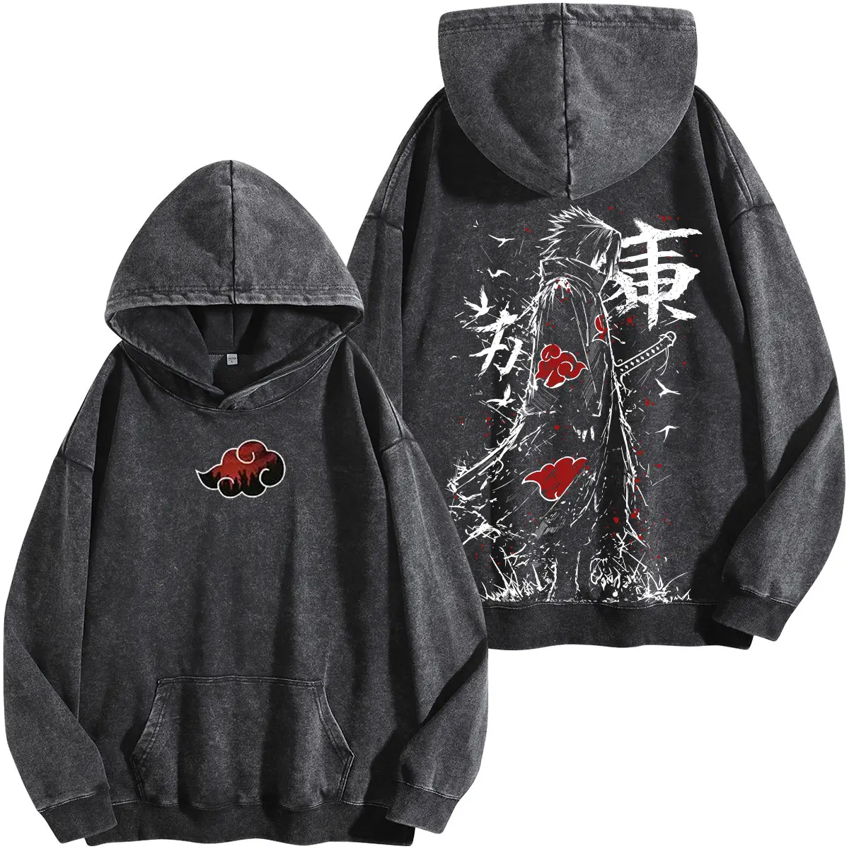 Wash Hoodie Military Green