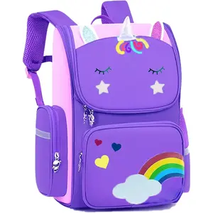 L-BN045    Kids Backpack for Girls Kindergarten Girls Backpacks Ages 4-6 Children Preschool Bookbag 15inch School bags 4 5 6 Years Old Mochilas Escolares para Niñas
