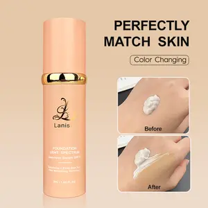 Lanisty Color Changing Foundation Full Coverage Concealer– SPF50, Hydrating, Moisturizing,Natural Matte Finish, Waterproof,  Long-lasting, Lightweight，Christmas Special Makeup Moisturizer Sensitive Uv Cosmetic makeup  concealer concealer