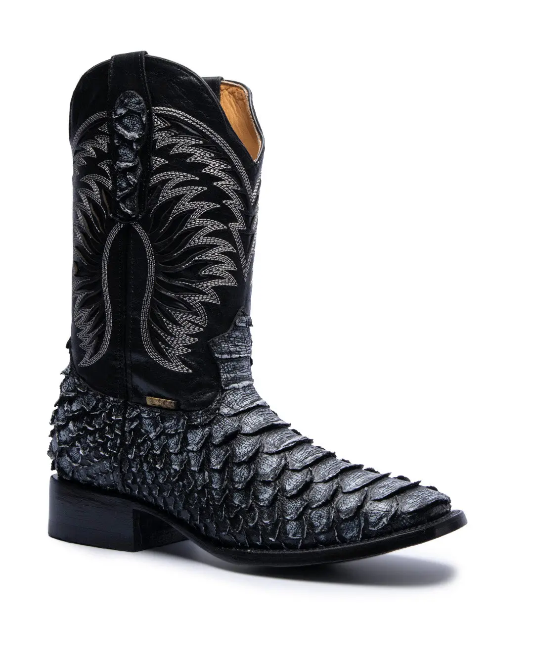 JP Western Boots - Ceniza Python Embossed JP Western Boots - Ceniza Python Embossed