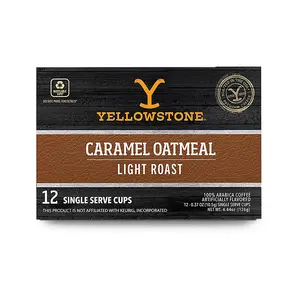 Yellowstone Caramel Oatmeal 12ct Single Serve Cups