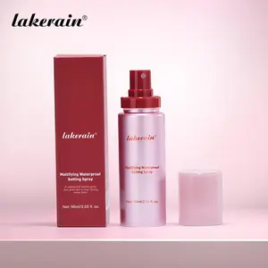 Long-Lasting Non-Sticky Makeup Setting Spray, Waterproof Mattifying Makeup Fixing Spray, Cosmetic Product for Women & Girls