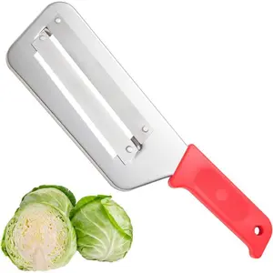 Double Blade Stainless Steel Shredder Knife – Multifunctional Vegetable Cutter for Salad, Cabbage, Potatoes & Onions Kitchen Utensils