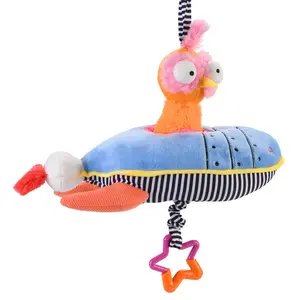 Inklings Baby Oddball Oddbird Rocket Ship Musical Pull Toy - Sensory Infant Toy with Easy Grip, Ideal for Baby Shower Gifts, Mother Gifts