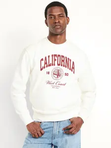 Old Navy Men's Loose Graphic Rotation Crew-Neck Sweatshirt